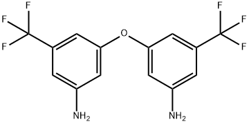 3,3-氧基双[5-(三氟甲基)苯胺] 结构式