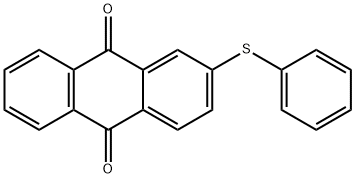2-(Phenylthio)anthraquinone 结构式