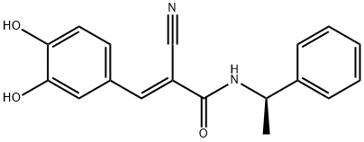 TYRPHOSTIN B44 结构式