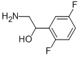2-氨基-1-(2,5-二氟苯基)乙醇 结构式