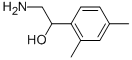 2-氨基-1-(2,4-二甲氧基苯基)乙醇 结构式