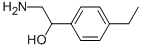 2-AMINO-1-(4-ETHYLPHENYL)ETHAN-1-OL 结构式