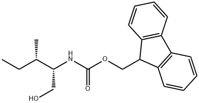 FMOC-异亮氨醇 结构式