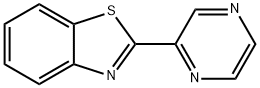 Benzothiazole, 2-pyrazinyl- (9CI) 结构式