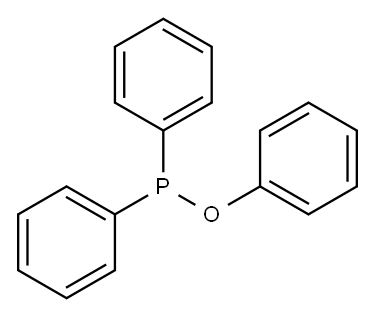 二苯基亚磷酸苯酚酯 结构式