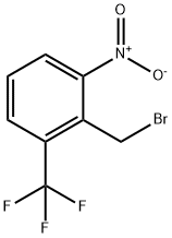 2-溴甲基-1-硝基-3-三氟甲基苯 结构式