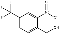 2-硝基-4-(三氟甲基)苯甲醇 结构式