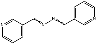 烟醛(3-吡啶亚甲基)腙 结构式