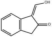 2H-Inden-2-one, 1,3-dihydro-1-(hydroxymethylene)-, (Z)- (9CI) 结构式