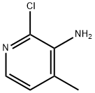 2-氯-3-氨基-4-甲基吡啶 结构式