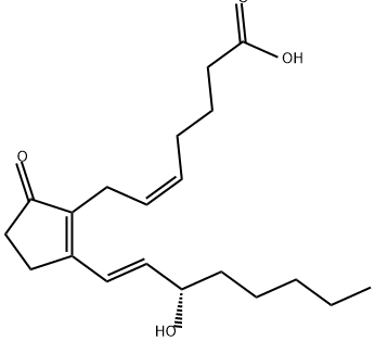 前列腺素 B2 结构式