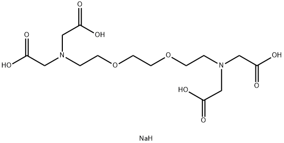 3,6-二氧杂-1,8-辛二胺四乙酸四钠 结构式
