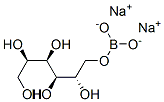 Glucitol, borate, sodium salt  结构式