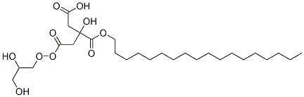 柠檬酸硬脂酰单甘油酯 结构式