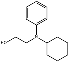 2-(cyclohexylphenylamino)ethanol  结构式