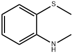 N-甲基-2-(甲基硫烷基)苯胺 结构式