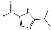 2-异丙基-4-硝基-1H-咪唑 结构式