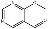 4-甲氧基嘧啶-5-甲醛 结构式