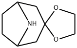 8-AZASPIRO[BICYCLO[3.2.1]OCTANE-3,2-[1,3]DIOXOLANE] 结构式