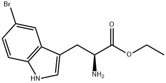 Ethyl2-amino-3-(5-bromo-1H-indol-3-yl)propanoate