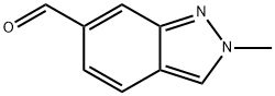 2-Methyl-2H-indazole-6-carboxaldehyde 结构式