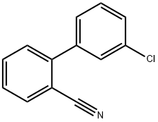 2-(3-Chlorophenyl)benzonitrile 结构式