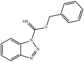 benzyl 1H-benzo[d][1,2,3]triazol-1-carbiMidate 结构式