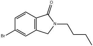 1H-Isoindol-1-one, 5-bromo-2-butyl-2,3-dihydro- 结构式