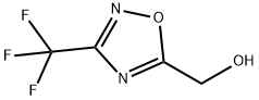 3-三氟甲基-1,2,4-恶二唑-5-基]甲醇 结构式