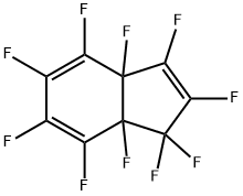 Decafluoro-3a,7a-dihydro-1H-indene 结构式