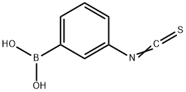 Boronic acid, (3-isothiocyanatophenyl)- (9CI) 结构式