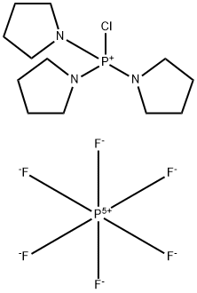 氯代三吡咯烷基六氟磷酸盐 结构式