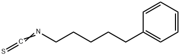 5-isothiocyanatopentylbenzene 结构式
