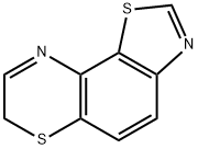 7H-Thiazolo[5,4-f][1,4]benzothiazine(8CI) 结构式