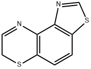 7H-Thiazolo[4,5-f][1,4]benzothiazine(8CI) 结构式
