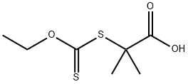 2-乙黄原酸基异丁酸 结构式