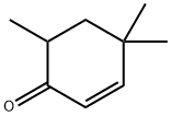 4,4,6-trimethylcyclohex-2-en-1-one  结构式