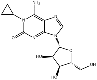 1-cyclopropylisoguanosine 结构式