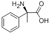 (2S)-2-氨基-2-苯丙酸 结构式