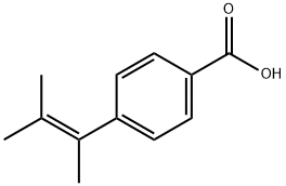 Benzoic acid, 4-(1,2-dimethyl-1-propenyl)- (9CI) 结构式