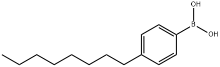 4-(N-OCTYL)BENZENEBORONIC ACID 结构式