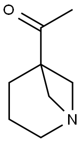 Ethanone, 1-(1-azabicyclo[3.1.1]hept-5-yl)- (9CI) 结构式