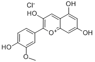 氯化芍药素 结构式