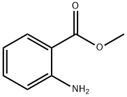 邻氨基苯甲酸甲酯 结构式