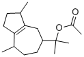 (3S)-1,2,3,4,5,6,7,8-八氢化-3,8-四甲基-5-奥甲醇乙酸酯 结构式