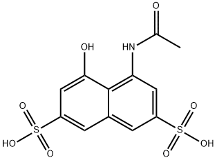 N-乙酰H酸 结构式