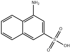 4-aminonaphthalene-2-sulphonic acid 结构式
