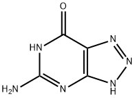 8-氮鸟嘌呤 结构式