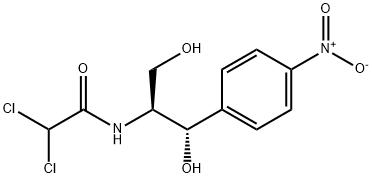 L-氯霉素 结构式