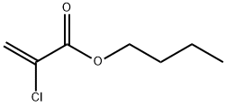 butyl 2-chloroacrylate  结构式